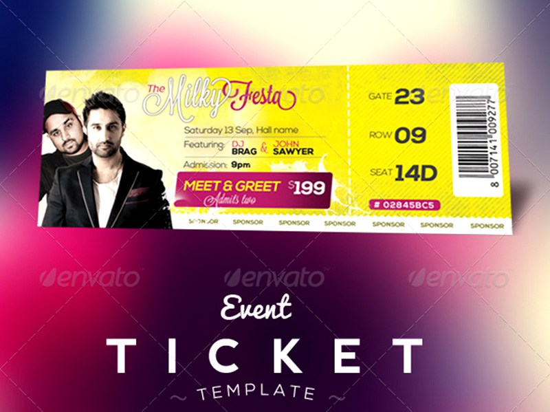 Event Tickets Template