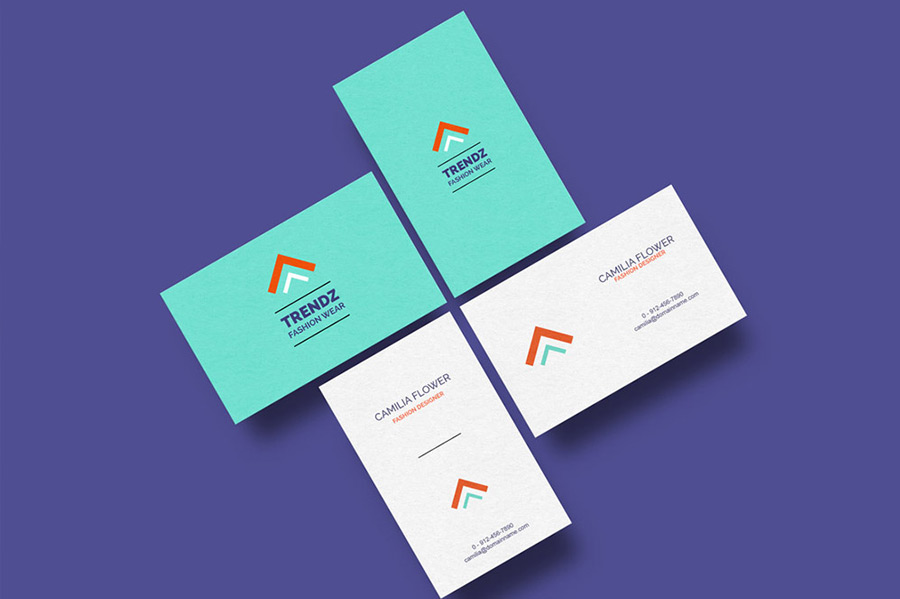 Free Business Cards Mockup