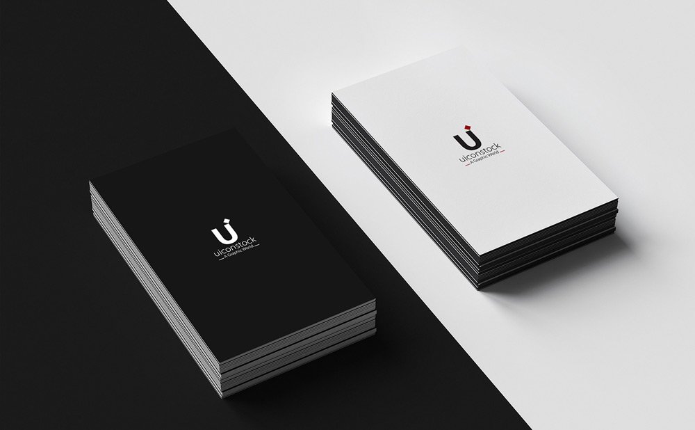 Free Flato Business Card Mockup PSD