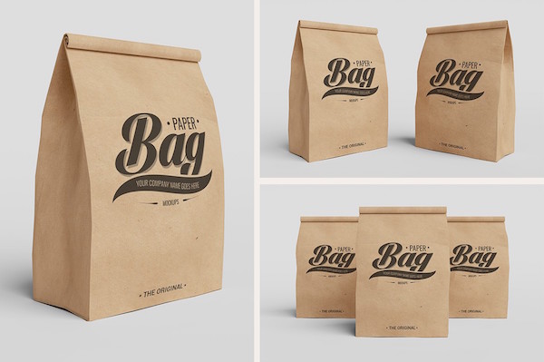 PAPER BAG MOCKUPS