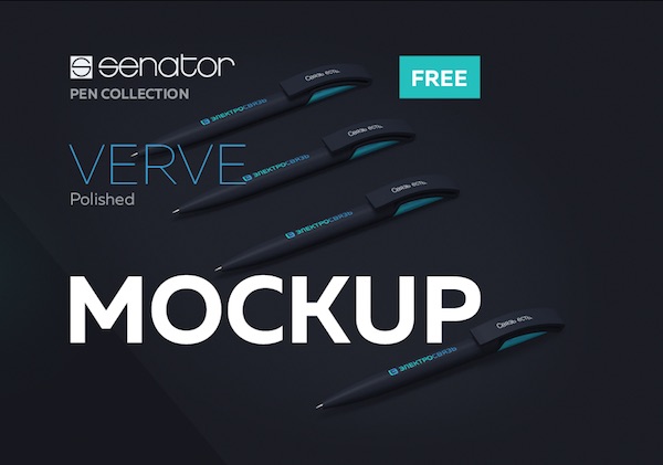 SENATOR PEN MOCKUP. VERVE