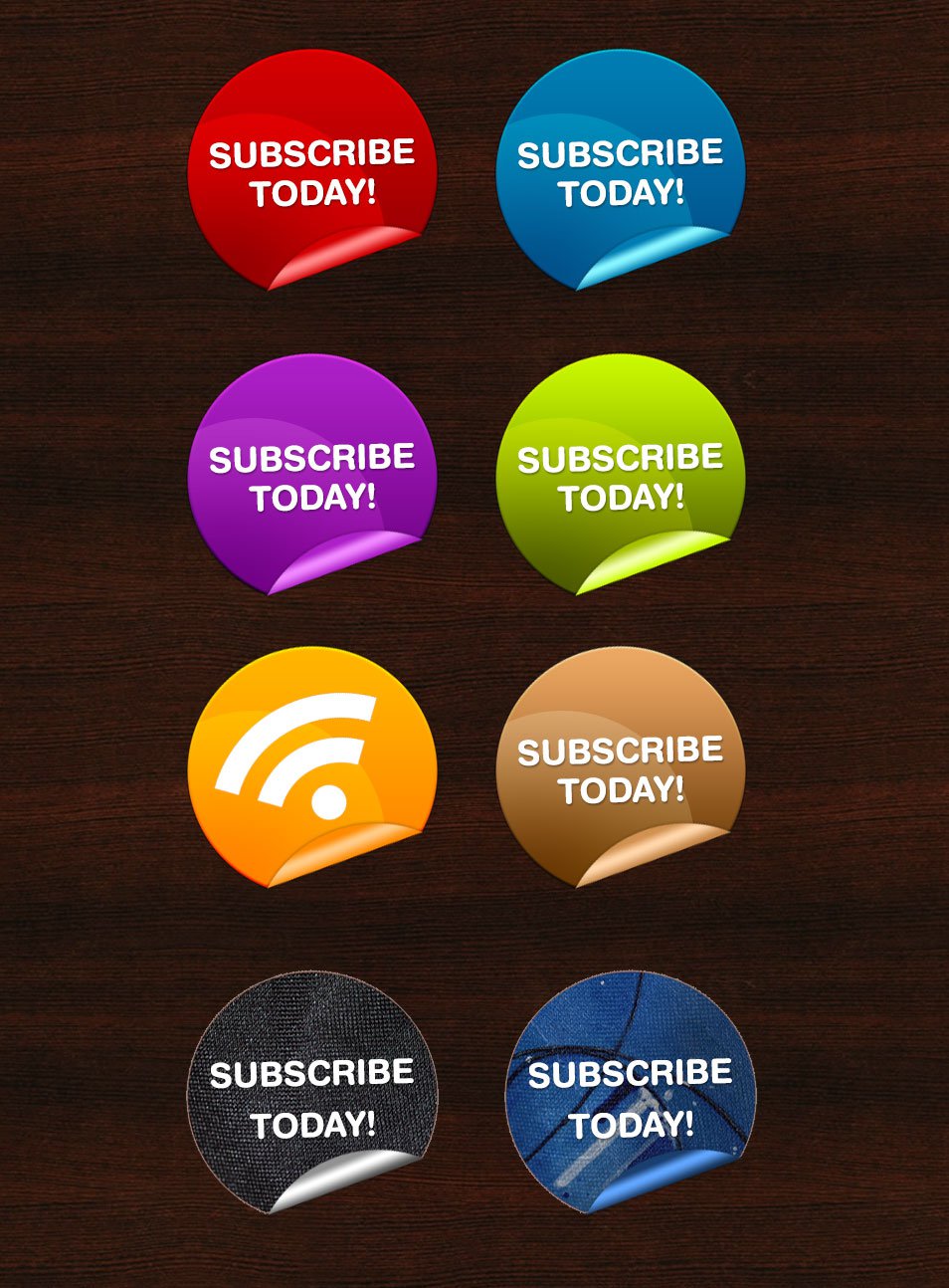 8 Free Subscribe Badges