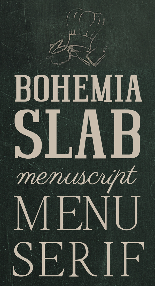 Bohemia SlabSerif Free Font