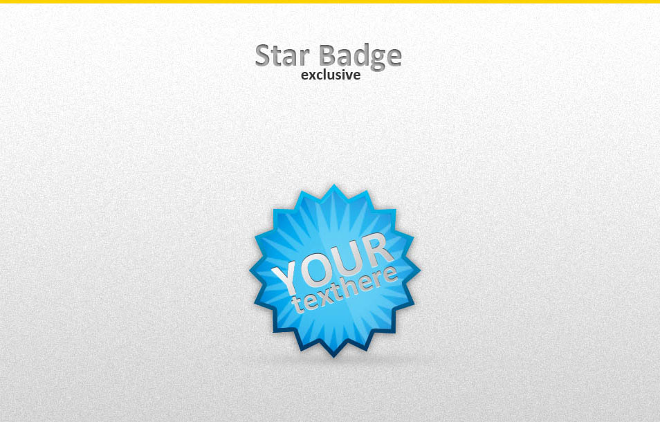 Exclusive Star Badge