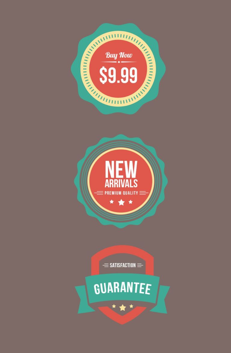 120 Free Badges Vector And Psd Templates Psd Templates