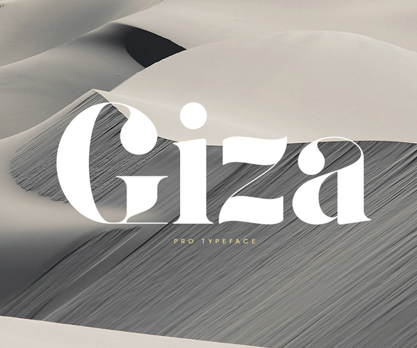 Giza Stencil Free Font