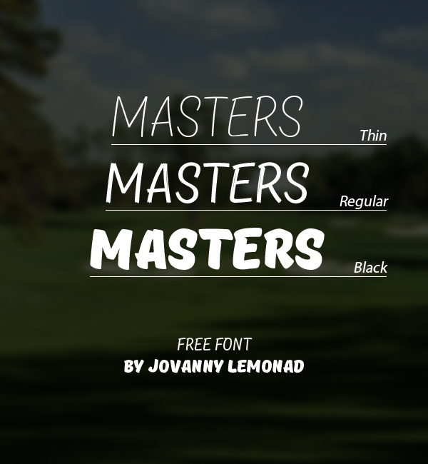 Masters Free Font