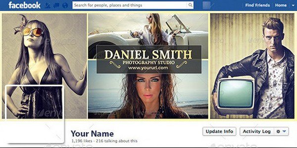 Photography Facebook Covers – 4 Designs