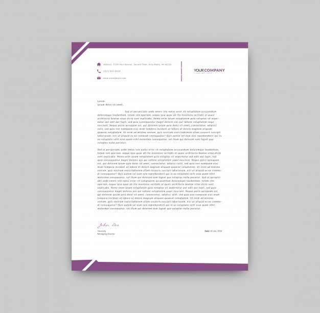 Download 30 Best Free Letterhead Design Mockup Vector And Psd Templates Psd Templates