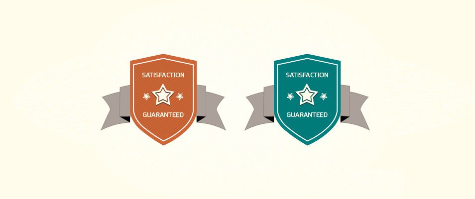 Simple Badges Free PSD