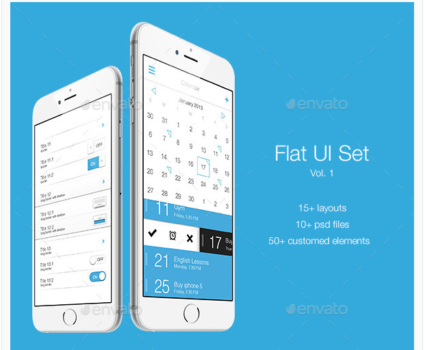 flat UI Kit