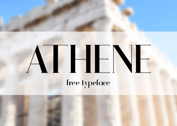 Athene Free Font 1