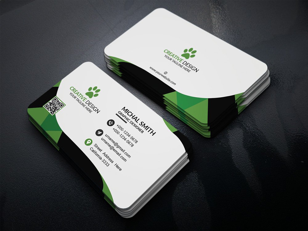 Corporate Business Card PSD 2