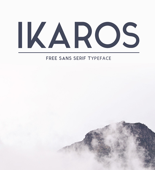 Ikaros Free Font