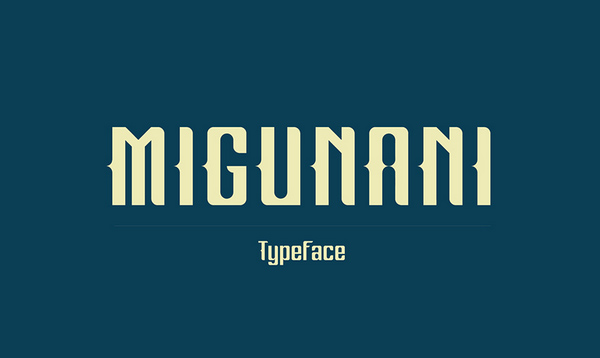 Migunani Free Fonts