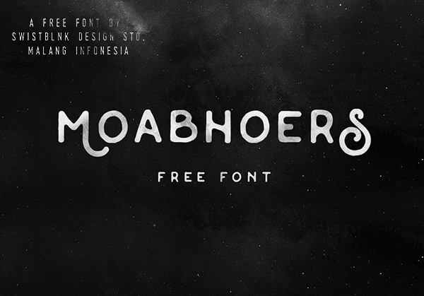 Moabhoers Free Font