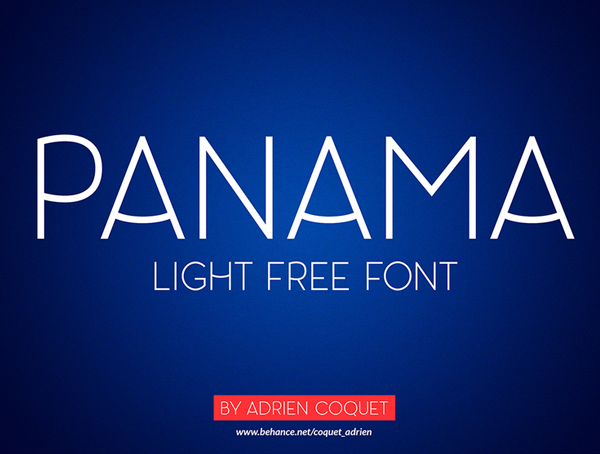 Panama Free Font