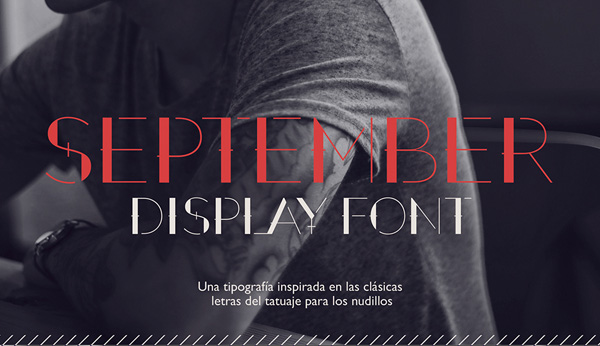 September Free Font