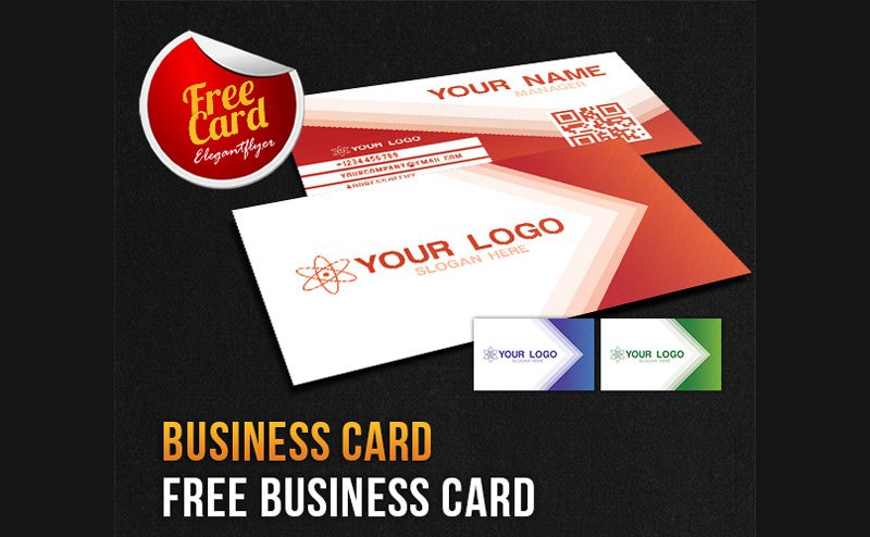 Free Business Card Template PSD 4