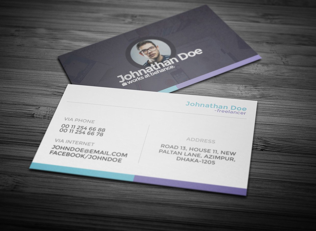 Free Personal Business Card PSD